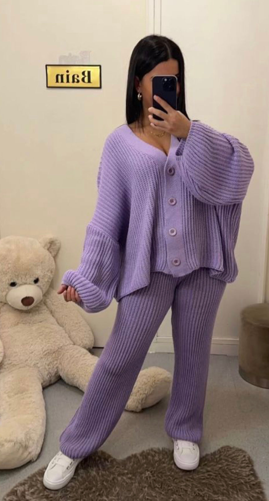 Ensemble Mina violet
