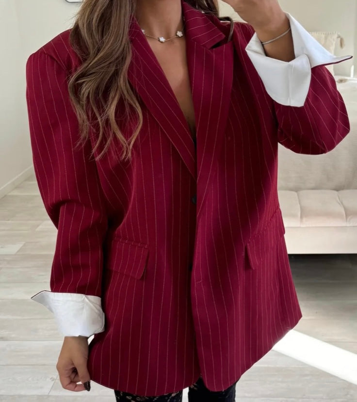 Blazer bobo Bordeaux