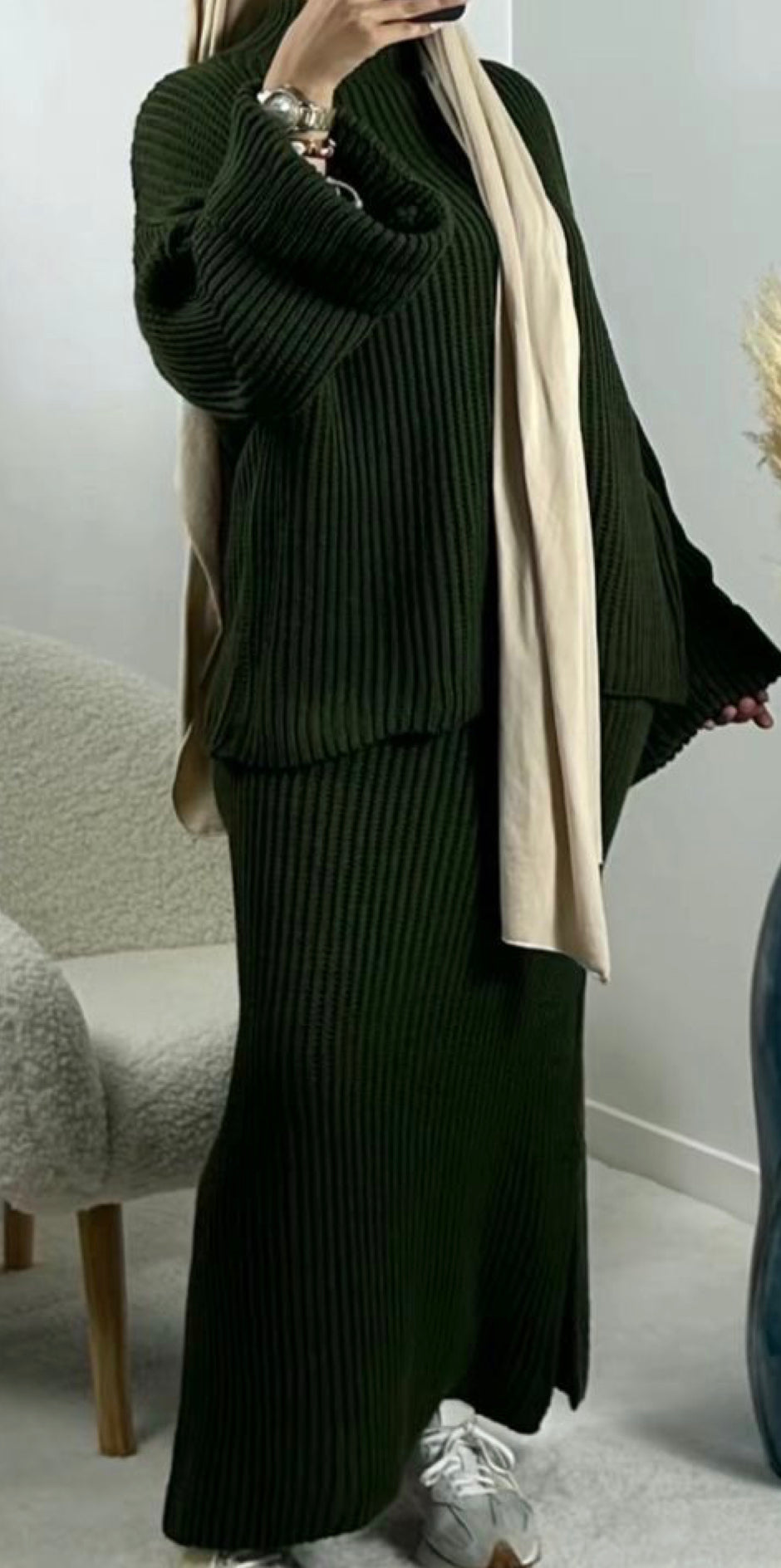 Ensemble kaki Firdaws