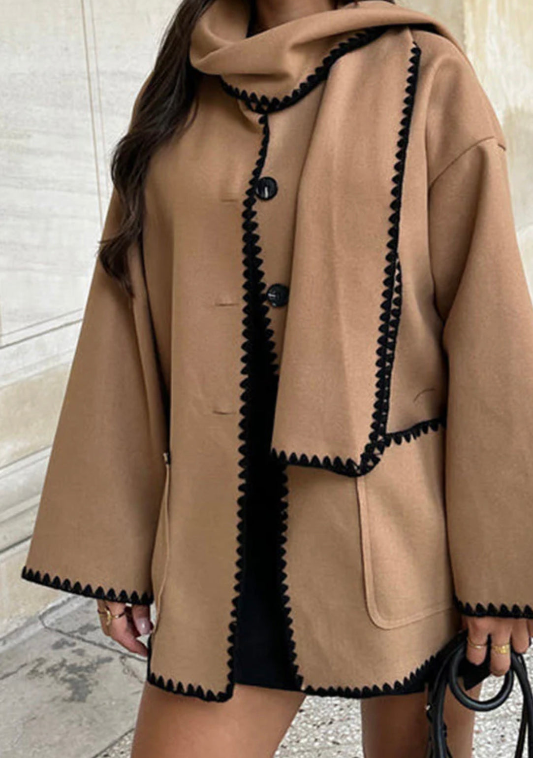 Manteau + Écharpe classy