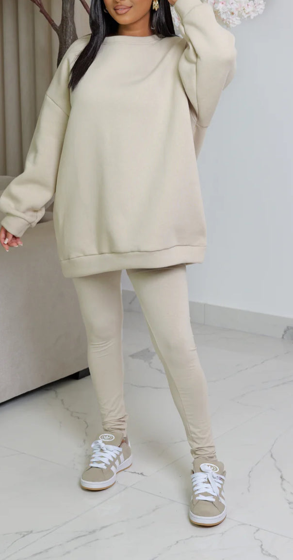 Ensemble Pull beige