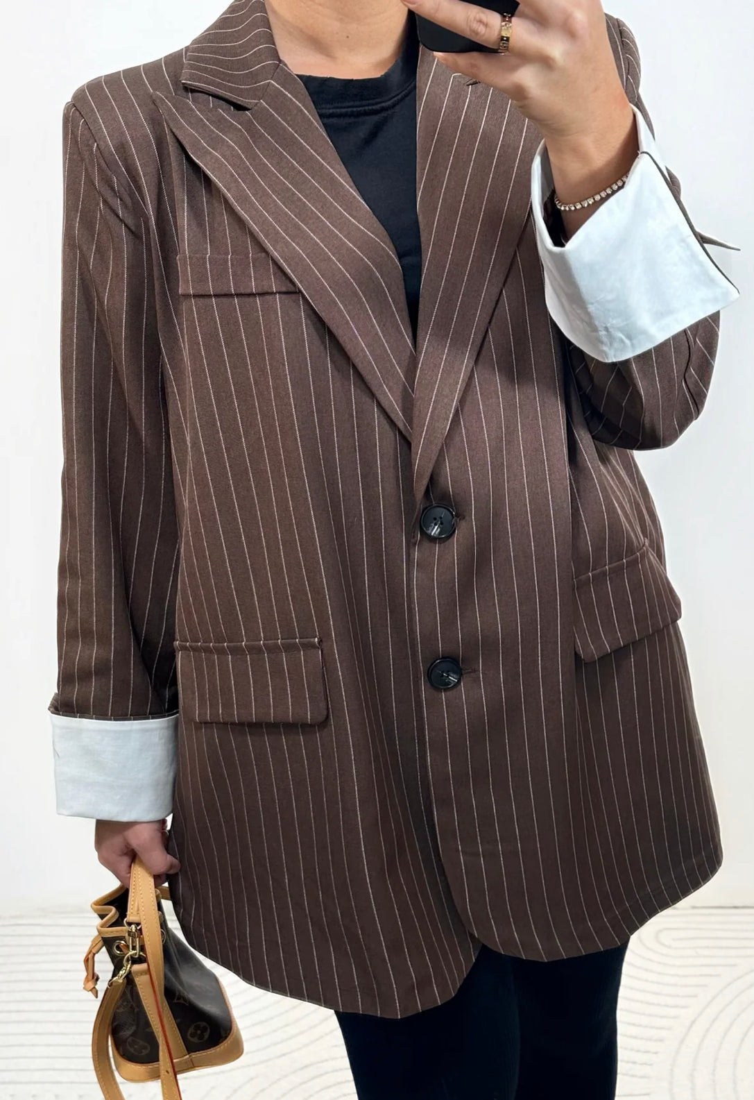Blazer bobo marron